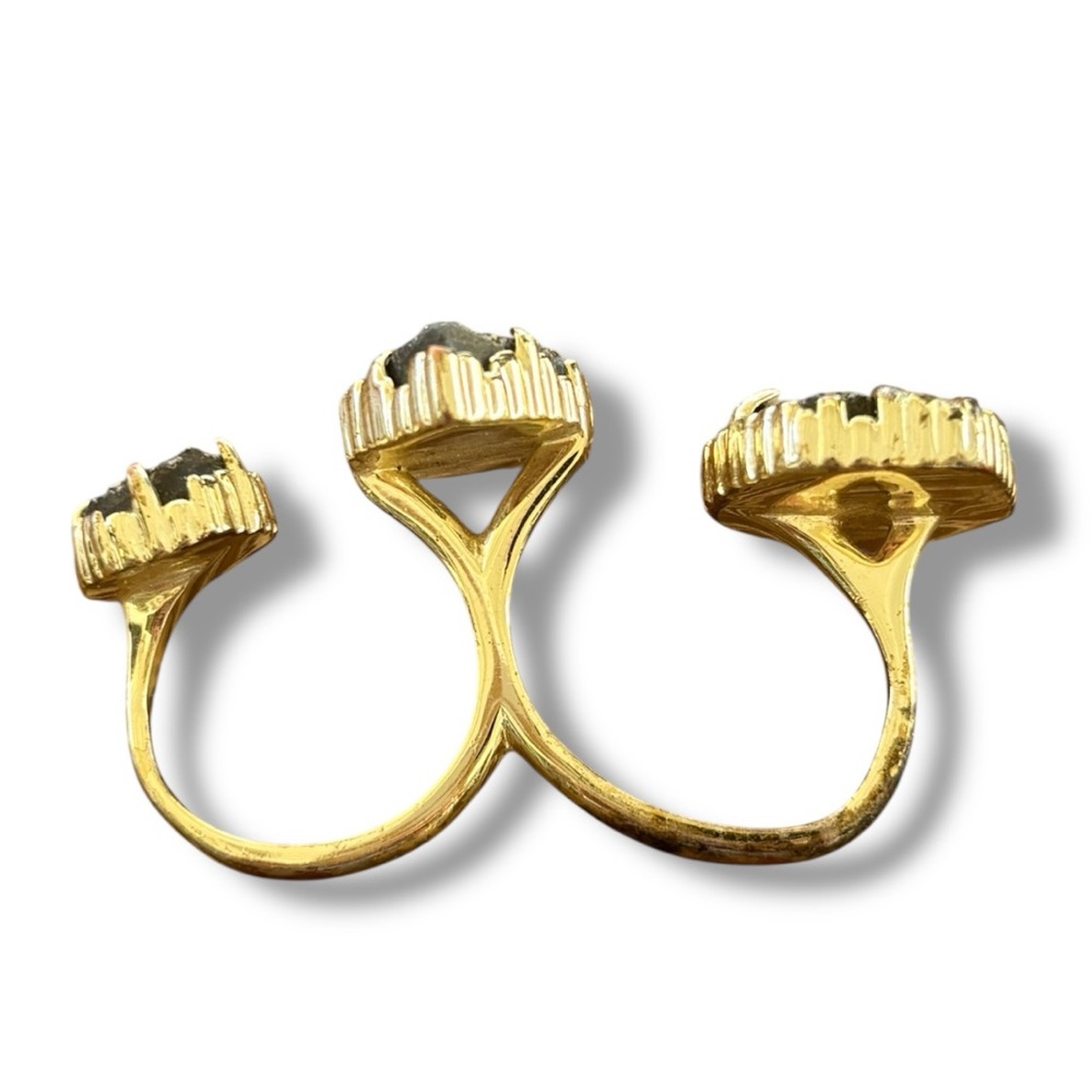 Kendra Scott Gold Naomi Druzy Ring - Picture 4 of 4